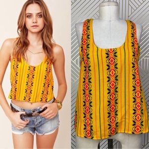 Free People X Jen’s Pirate Booty size small boho gorgeous tank top